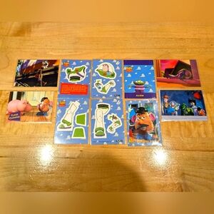 Disney Toy Story 10 Trading Cards Lot 🔥 Buzz Woody 🔥 1995 Skybox Collection